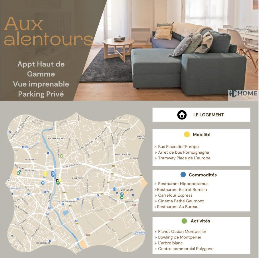 De Gamme, Vue Imprenable, Parking Privé Appartement