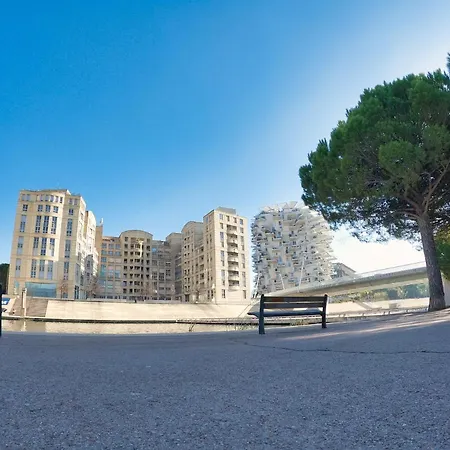 Appartement Cosy , Vue Imprenable, Parking Prive Montpellier Exterior foto