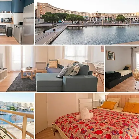 Appartement Cosy , Vue Imprenable, Parking Prive Montpellier Exterior foto